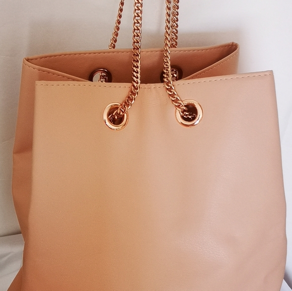 Auth Paco Rabanne Olympea Bucket Shoulder Bag Pink - Picture 2 of 16